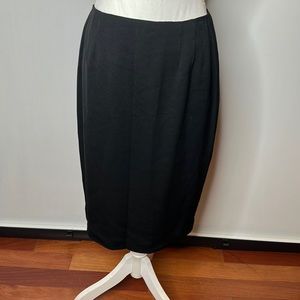 Linda Allard Ellen Tracy black skirt for women size 10